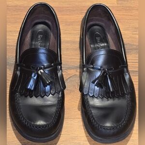 Rockport Men's Leather Dress Shoes Slip On Loafers Black Size 11